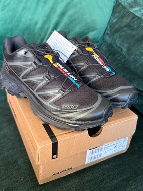 Salomon XT-6 W's 7 BNWT Black/Phantom